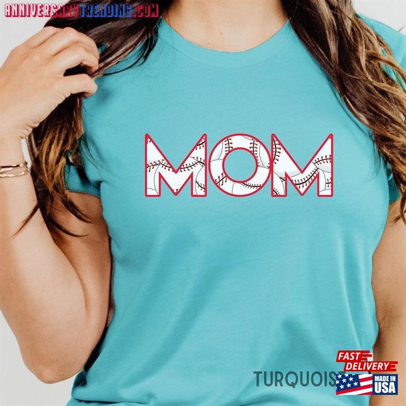 Mothers Day Shirt Mom Baseball Classic T-Shirt – Bipubunny Store