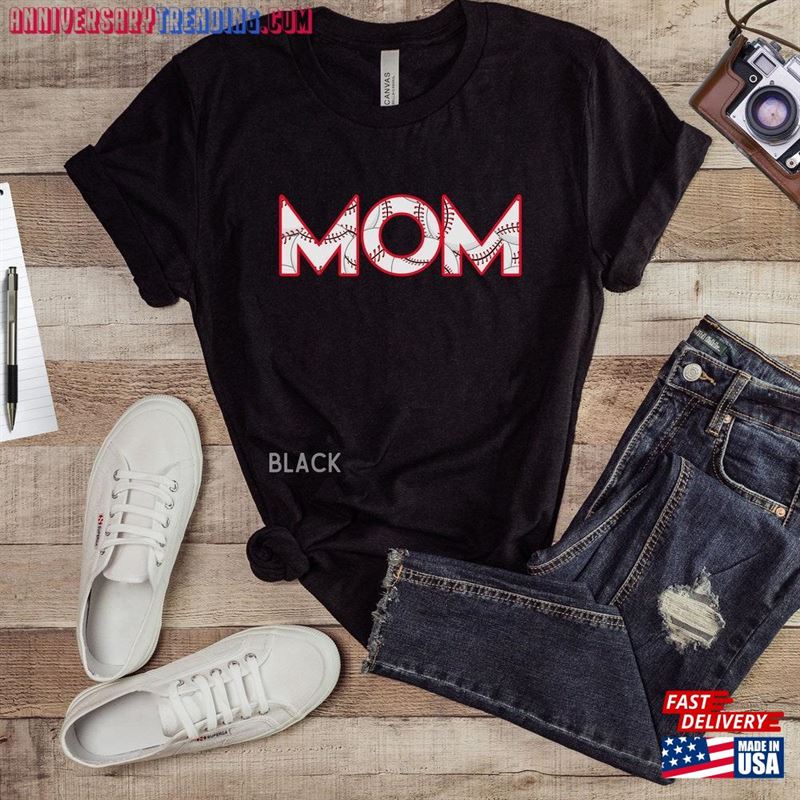 Mothers Day Shirt Mom Baseball Classic T-Shirt – Bipubunny Store