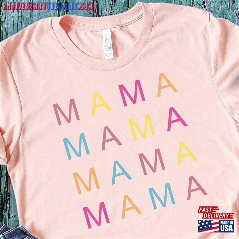 Mothers Day Shirt Mom Tshirts Mama Unisex Sweatshirt – Bipubunny Store