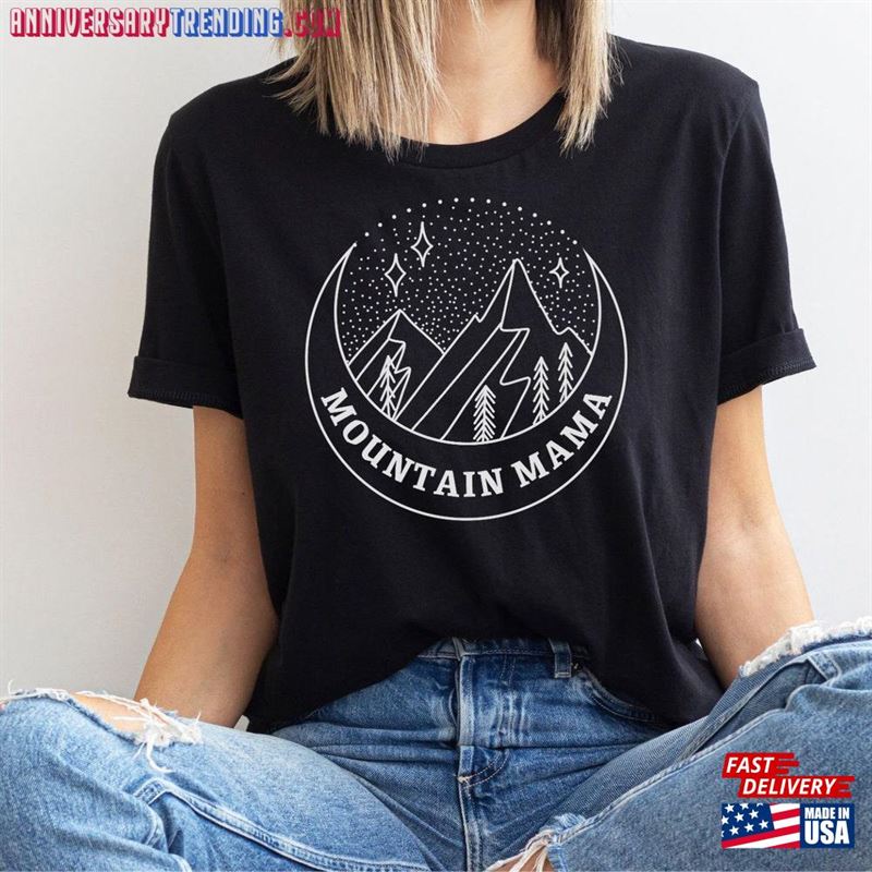 Mountain Mama T-Shirt Unisex – Bipubunny Store