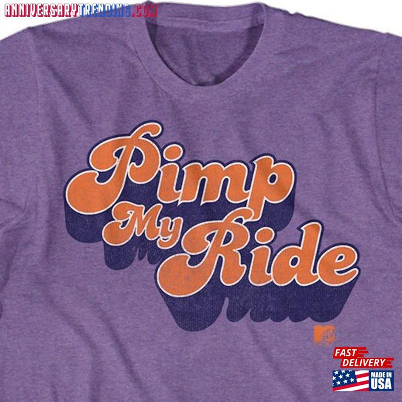 Mtv Pimp My Ride Heather Purple Shirt Unisex Classic – Bipubunny Store