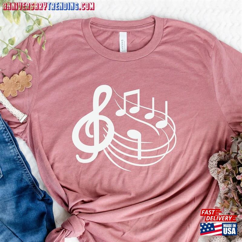 Music Note Shirt Piano Unisex Classic – Bipubunny Store