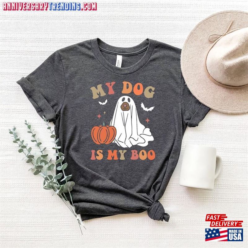 My Dog Is Boo Sweatshirt Halloween Shirt Funny Hoodie T-Shirt – Bipubunny Store