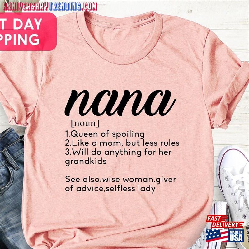 Nana Definition Shirt T-Shirt Hoodie Sweatshirt – Bipubunny Store