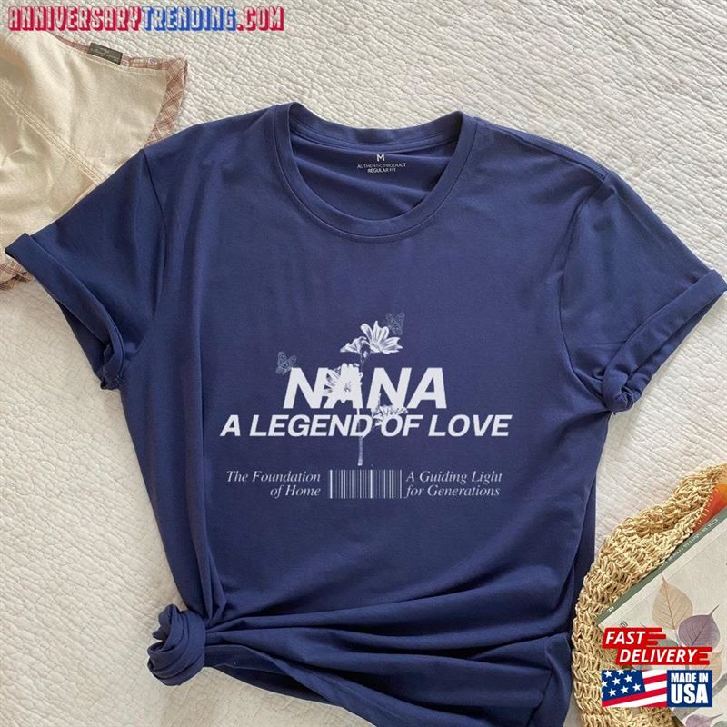 Nana Legend Of Love Shirt Comfort Color T-Shirt Classic – Bipubunny Store