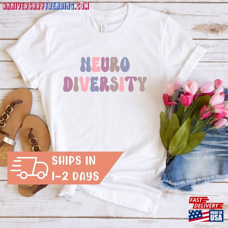 Neurodiversity Shirt Funny Anxiety Awareness Sweatshirt Hoodie -Bipubunny Store