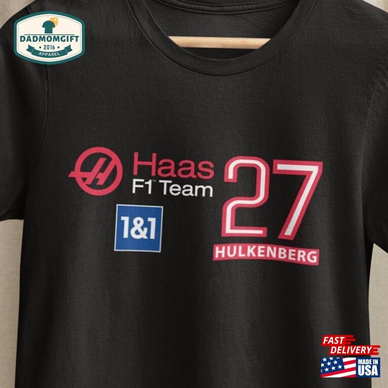 Nico Hulkenberg Haas T-Shirt Formula 1 2023 Shirt F1 Gift Hoodie