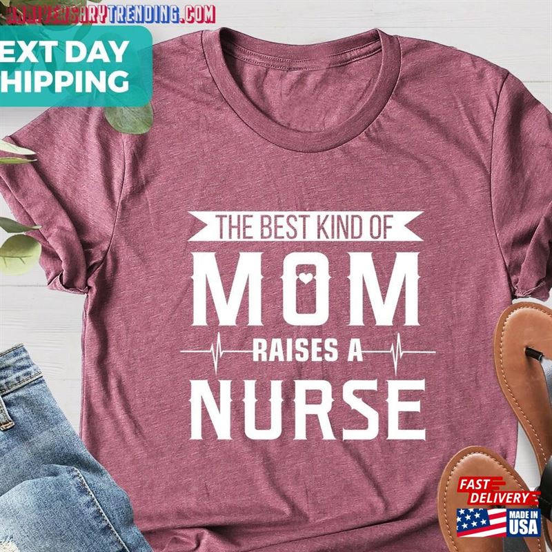 Nurse Mom Shirt Mother’s Day Unisex Hoodie – Bipubunny Store