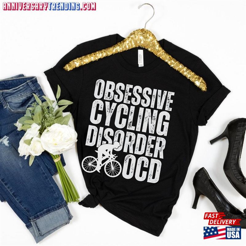 Ocd Cycling Shirt Obsessive Disorder Funny Mountain Bike Hoodie Classic – Bipubunny Store