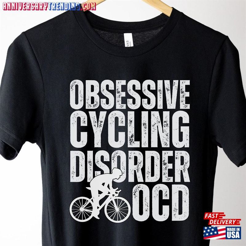 Ocd Cycling Shirt Obsessive Disorder Funny Mountain Bike Hoodie Classic – Bipubunny Store