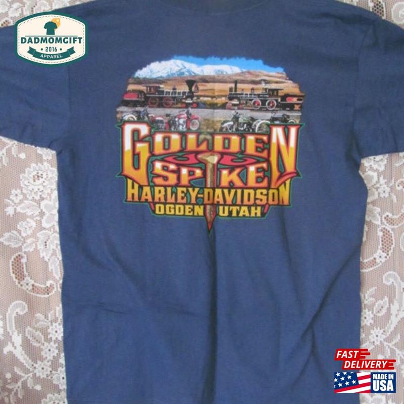 Ogden Utah Sz L Harley Davidson Shirt T-Shirt Classic