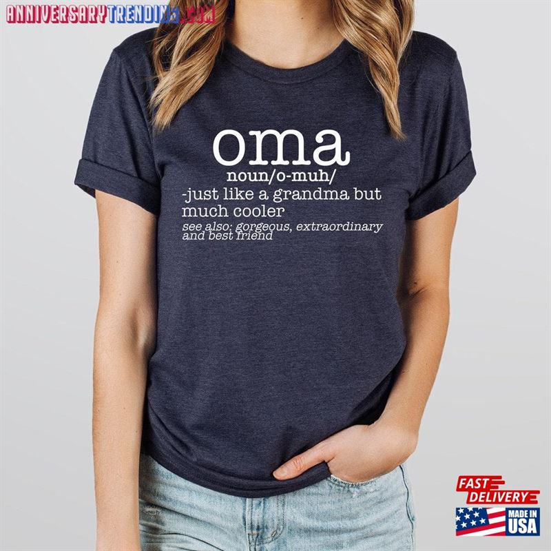 Oma Noun Shirt Unisex T-Shirt Hoodie – Bipubunny Store