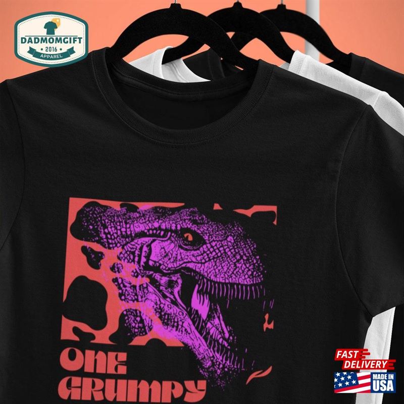 One Grumpy Chicken Dinosaur T-Shirt Gift For Paleontologist Jurassic Fossil Hoodie Unisex