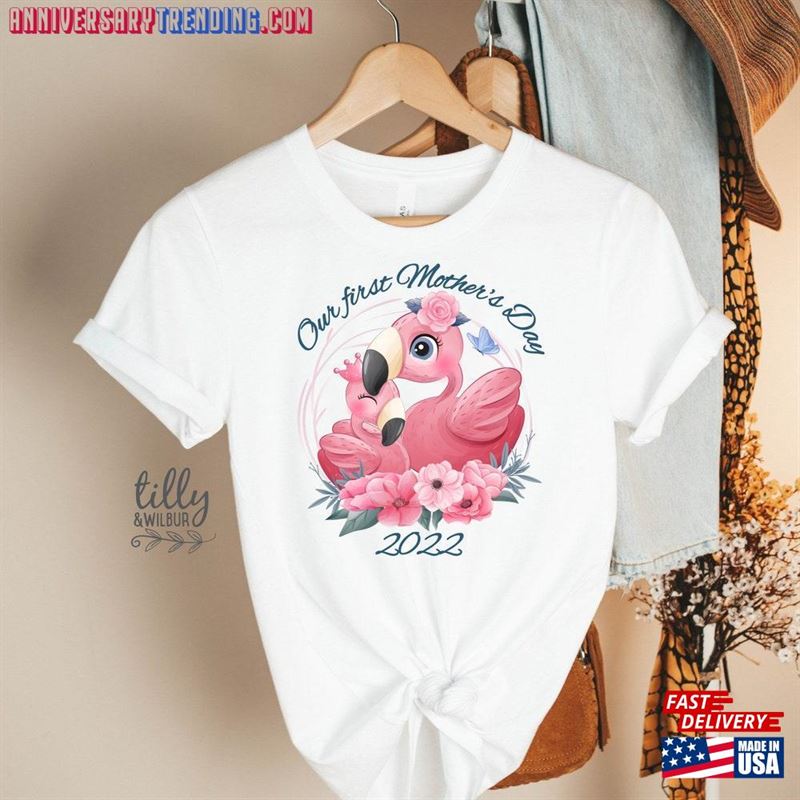 Our First Mother’s Day 2032 Matching Outfits And Baby Hoodie T-Shirt -Bipubunny Store