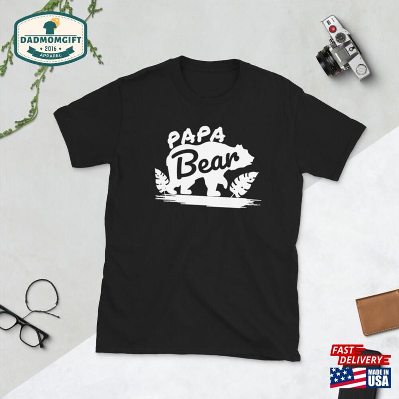 Papa Bear T-Shirt Family Of Bears Classic