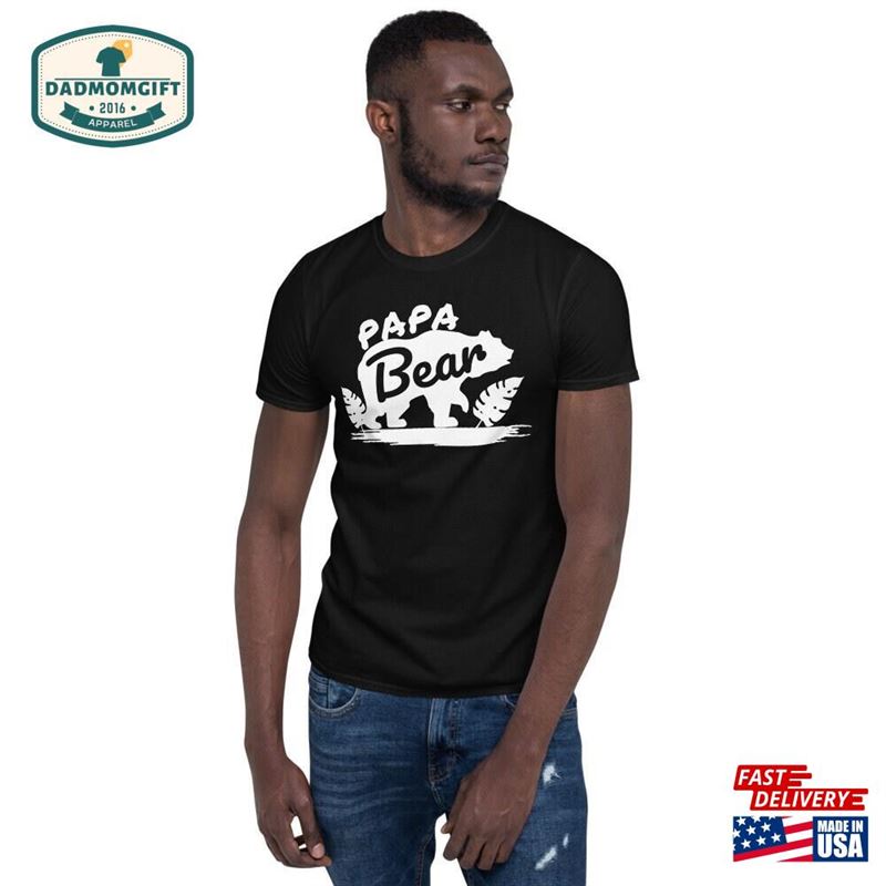 Papa Bear T-Shirt Family Of Bears Classic