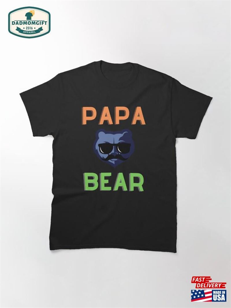 Papa Bear T-Shirt Sweatshirt Hoodie