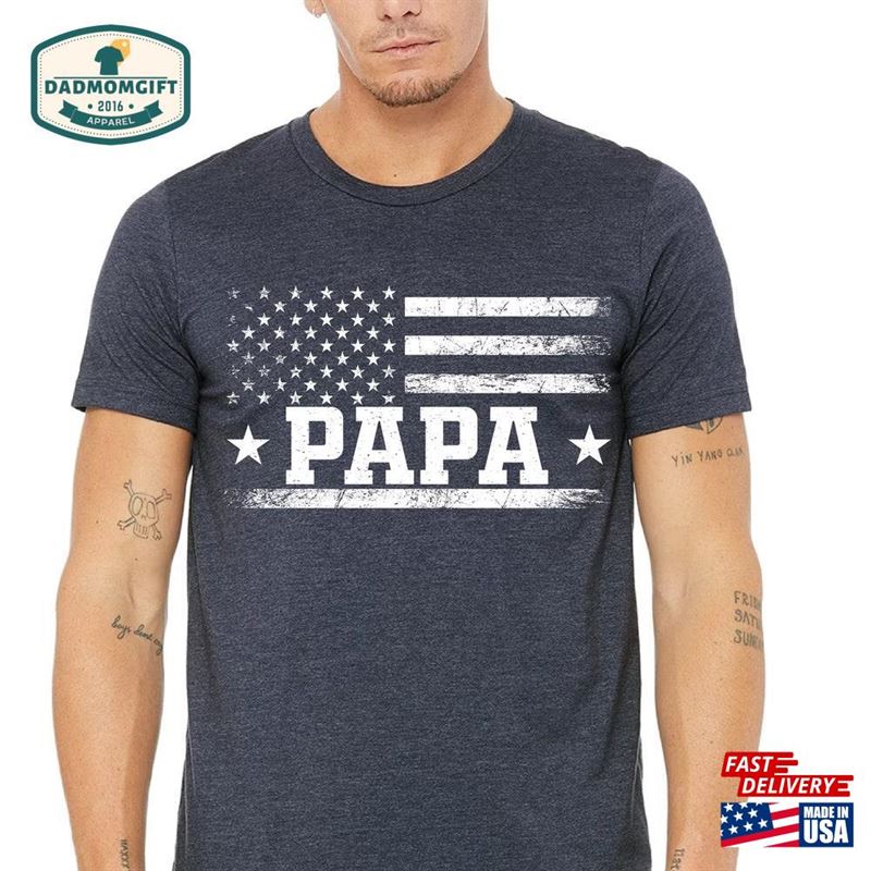 Papa Shirt Funny Father Unisex Sweatshirt