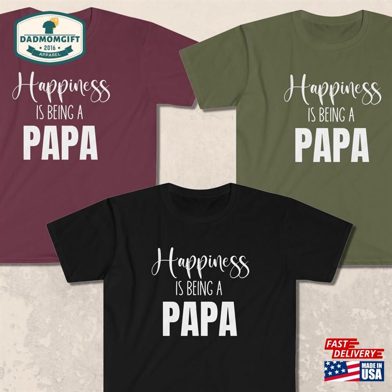 Papa Shirt Funny For Men Classic Unisex