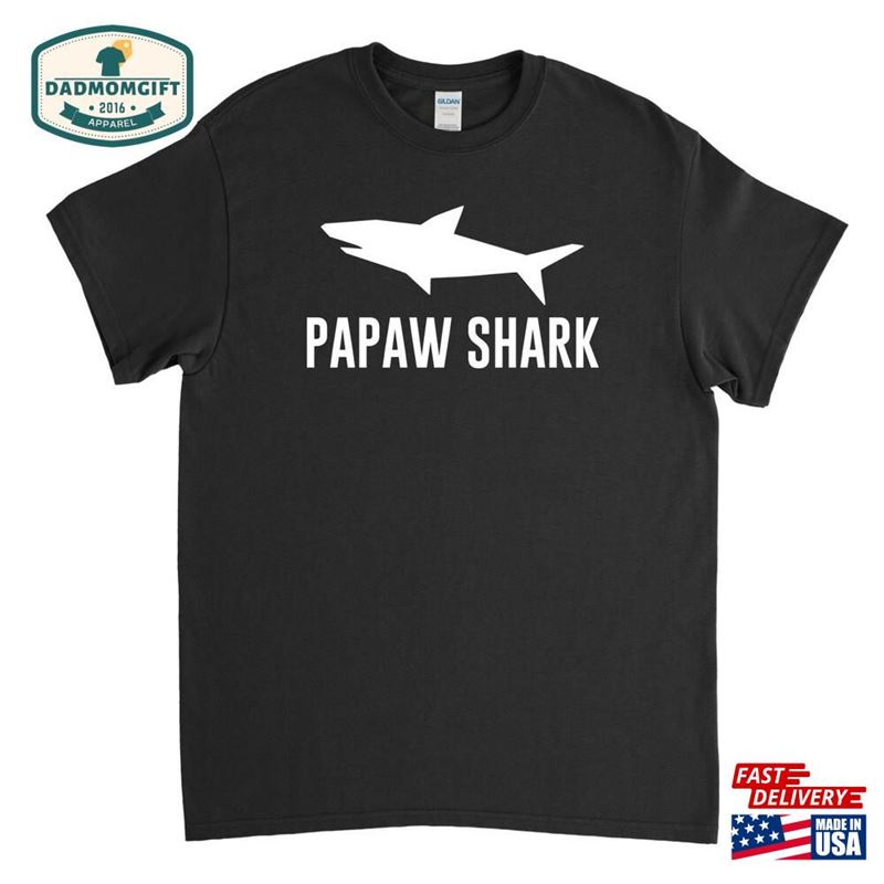 Papaw Shark Shirt Hoodie Classic