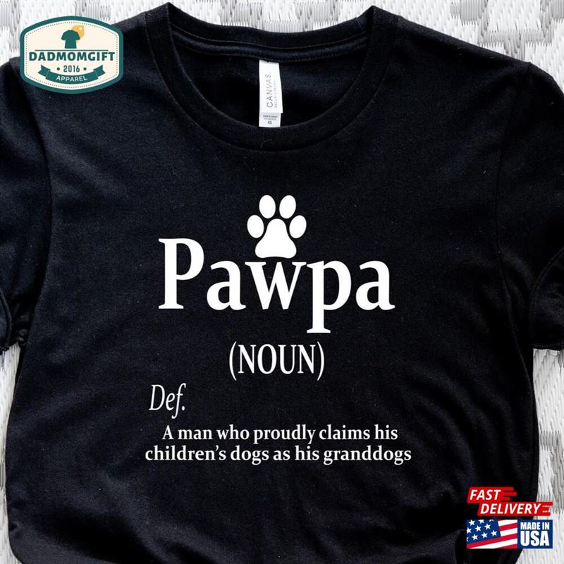 Pawpa T-Shirt Definition Shirt For Men Pawpaw Grandpa Sweatshirt