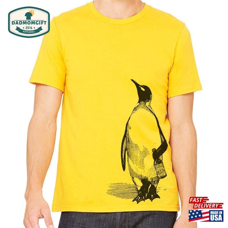 Penguin Lover Beer Shirt Craft Drinking Hoodie Sweatshirt