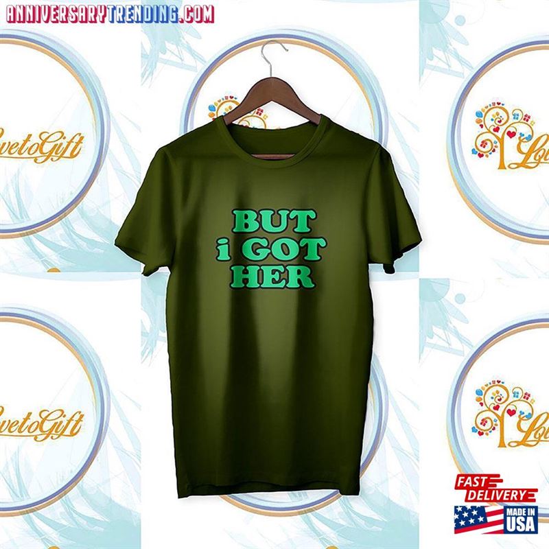 Personalised Add Name Text Couple Hard To Get But Got Her Love T-Shirt Sweatshirt Unisex – Bipubunny Store