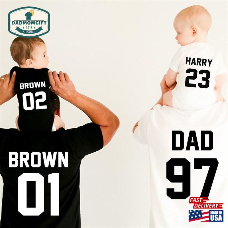 Personalised Father’s Day Football T Hoodie Sweatshirt