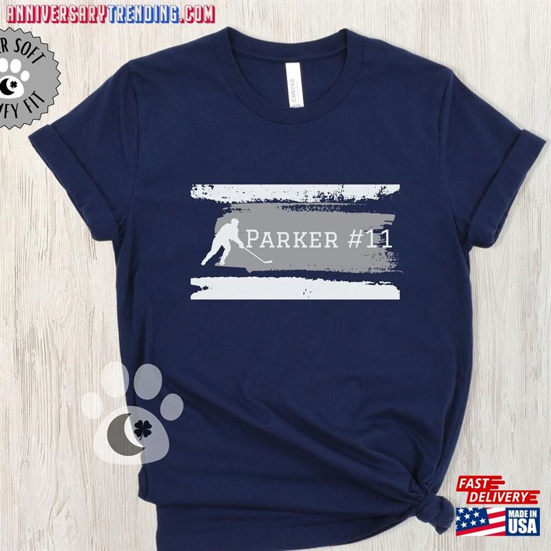 Personalized Hockey Shirt Unisex T-Shirt – Bipubunny Store