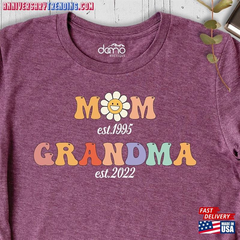 Personalized Mom Grandma Shirt Custom To Be Unisex Classic – Bipubunny Store