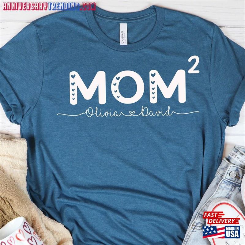 Personalized Mom Shirt Custom Mothers Day Gift Hoodie Classic – Bipubunny Store