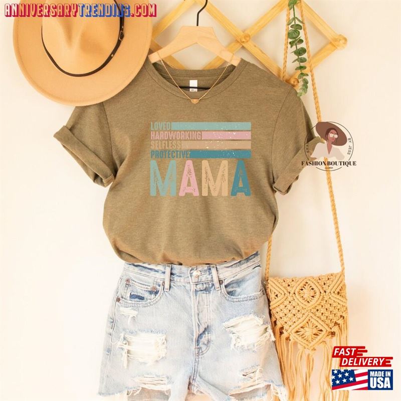 Personalized Mother’s Day Gift Boho Mama Shirt Sweatshirt T-Shirt – Bipubunny Store