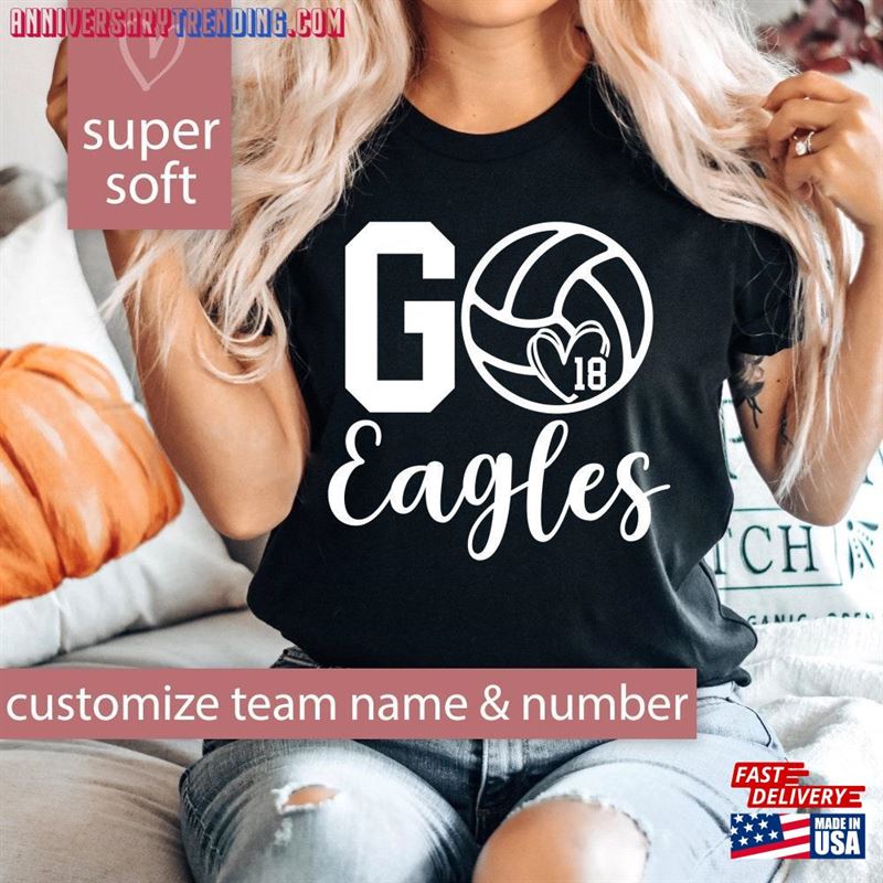 Personalized Volleyball Mom Shirt For Game Day Custom Gift Sweatshirt Classic – Bipubunny Store