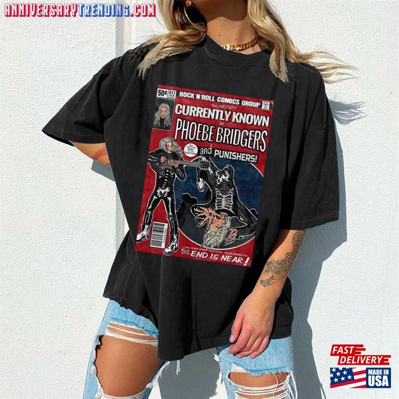 Phoebe Bridgers Shirt Aesthetic Inspired Punisher Garden Unisex Classic – Bipubunny Store