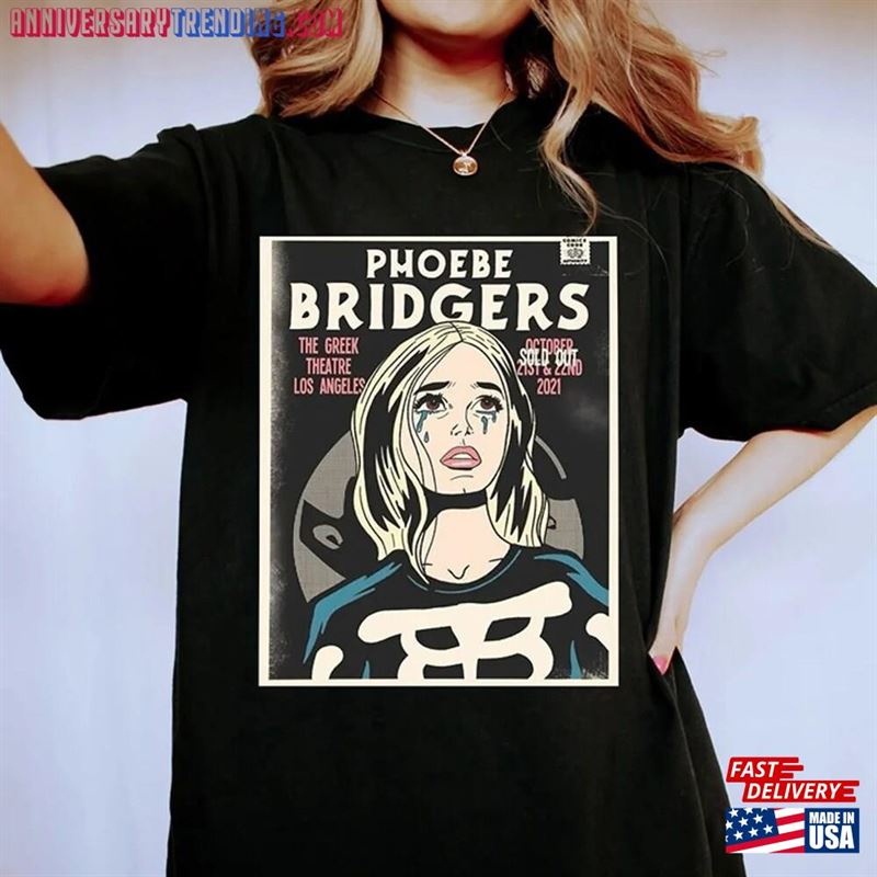 Phoebe Bridgers Theatre Poster Shirt Boygenius Reset Tour 2023 Hoodie Classic – Bipubunny Store