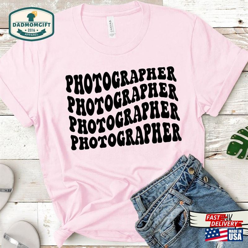 Photographer T-Shirt Sweatshirt Unisex