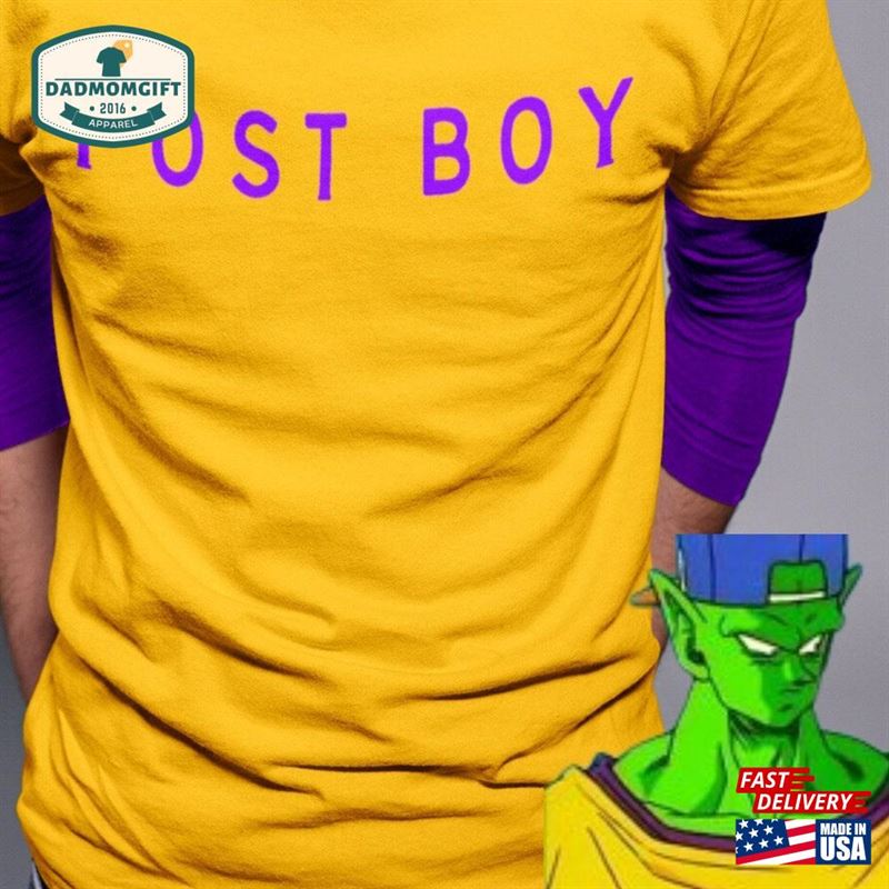 Piccolo Post Boy Cosplay Tee Dbz Fathers Day Gift Boyfriend Present Classic Sweatshirt