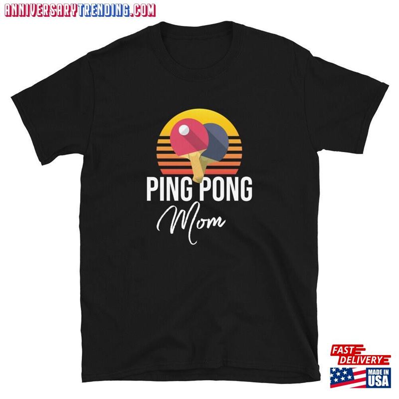 Ping Pong Mom Shirt Master Table Tennis Classic Hoodie – Bipubunny Store