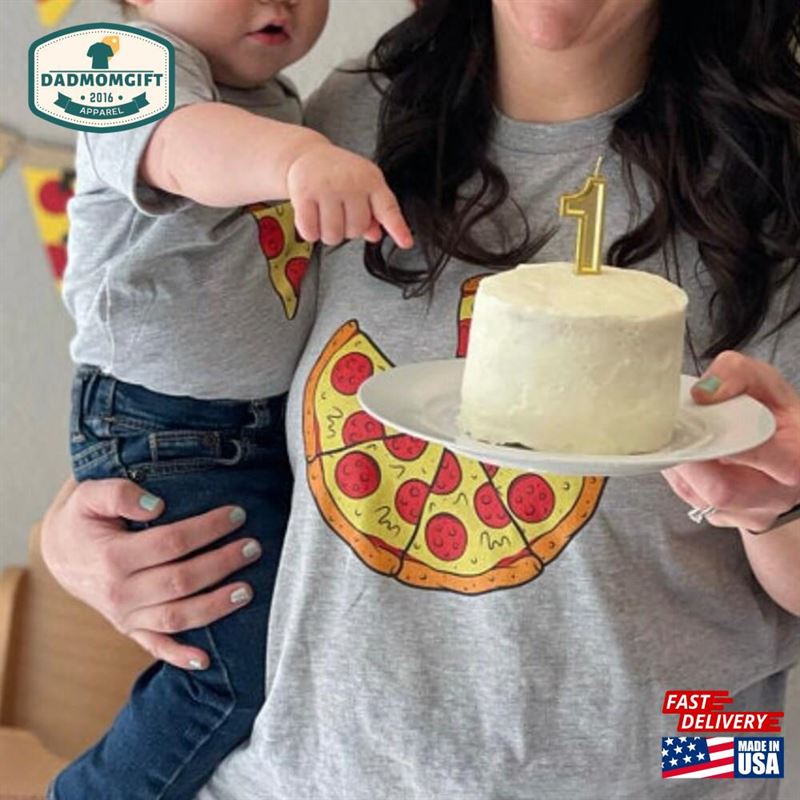 Pizza Mom Dad Baby Matching Clothes Shirt Bodysuit Newborn Girl Boy Infant Outfits And Slice Hoodie Sweatshirt