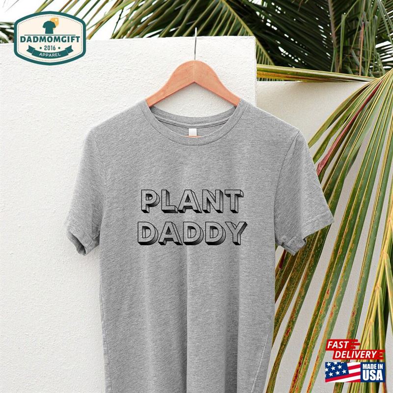 Plant Daddy Monstera T-Shirt Botanical Shirt Gardening Sweatshirt