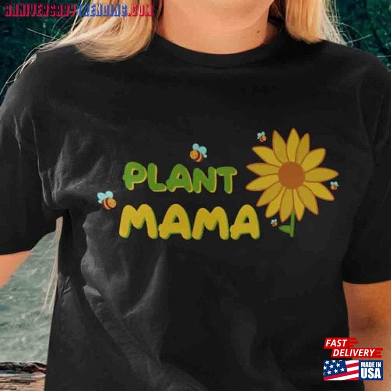 Plant Mama 100% Cotton Tee T-Shirt Family Gift For Mom Unisex Classic – Bipubunny Store