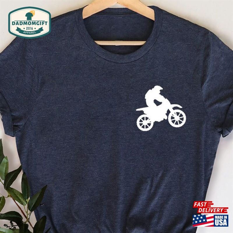 Pocket Motocross Shirts Dirt Bike Outfit Racing Clothing T-Shirt Classic