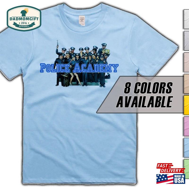 Police Academy V3 Movie T-Shirt 8 Colors Sizes S 5Xl Vintage Look Soft Cotton Hoodie Unisex