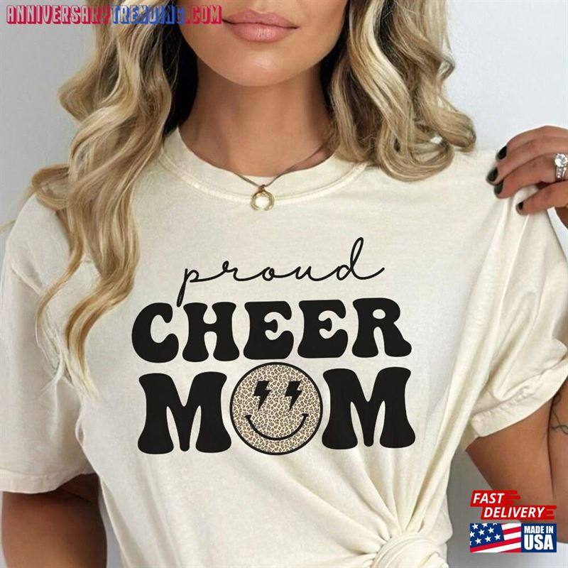 Proud Cheer Mom Competition Shirt Loud And Sweatshirt T-Shirt – Bipubunny Store