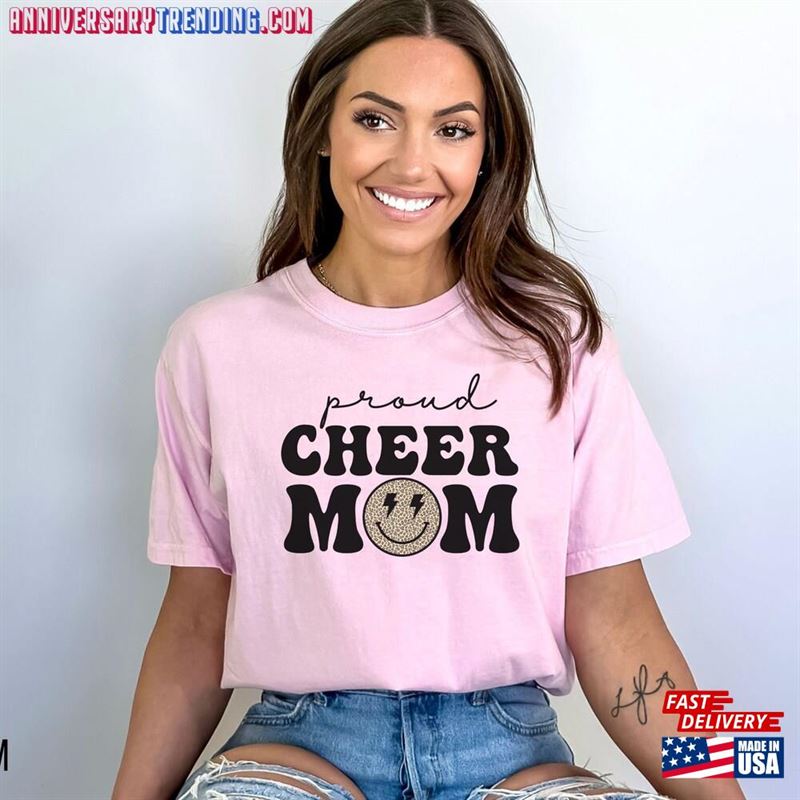 Proud Cheer Mom Competition Shirt Loud And Sweatshirt T-Shirt – Bipubunny Store