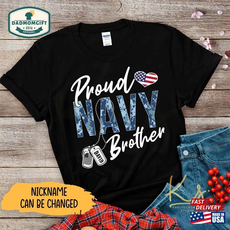 Proud Navy Mom Shirts Dad Custom Family Sweatshirt Hoodie