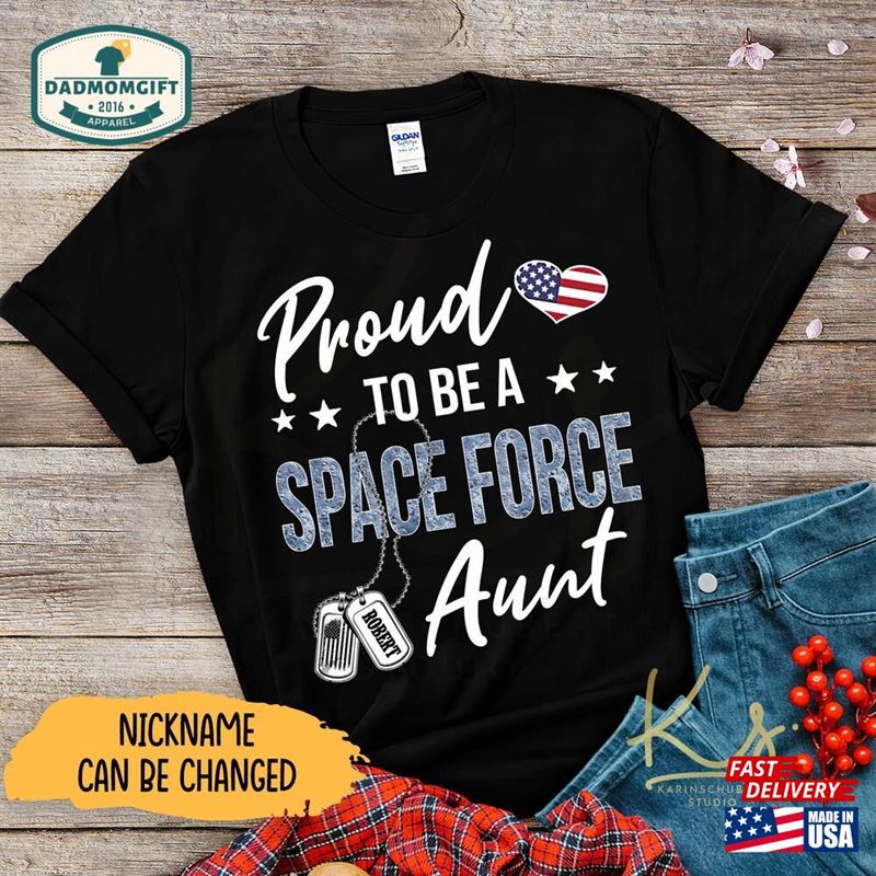 Proud To Be A Space Force Mom Shirts Coast Guard Family Unisex Sweatshirt