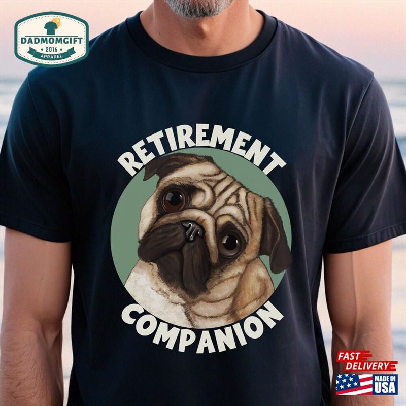 Pug Dad Tee Shirt For Him Dog Father’s Day Gift Husband Classic T-Shirt