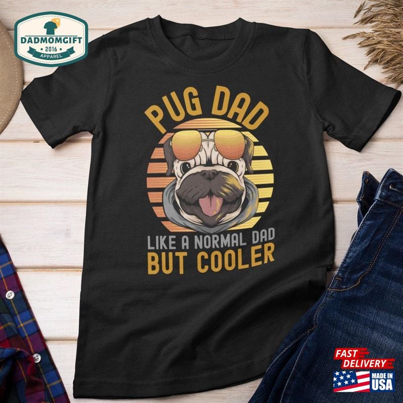 Pug Tshirt Classic T-Shirt