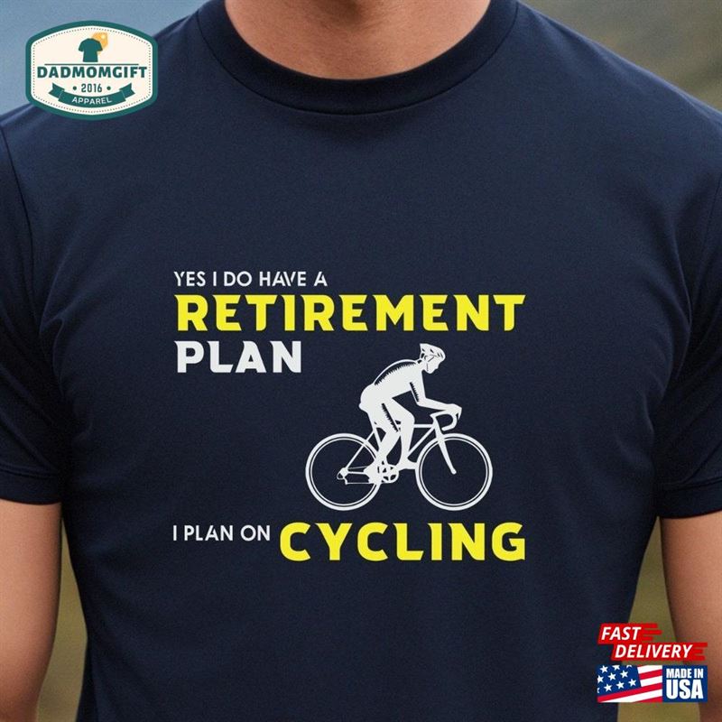 Retirement Cycling Shirt Bike T-Shirt For Men Sweatshirt Unisex